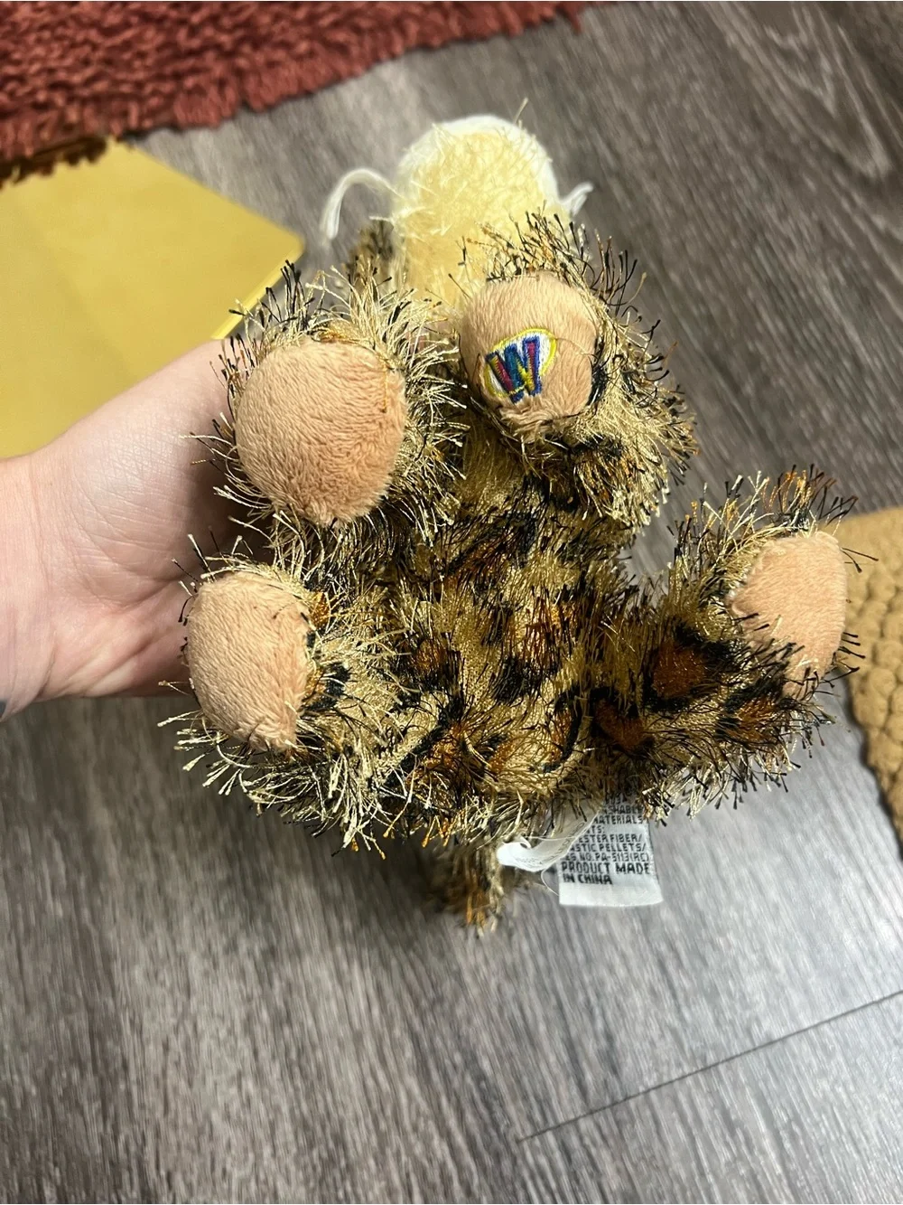 Webkinz lil kinz leopard cat plush toy stuffed animal Y2K gift brown